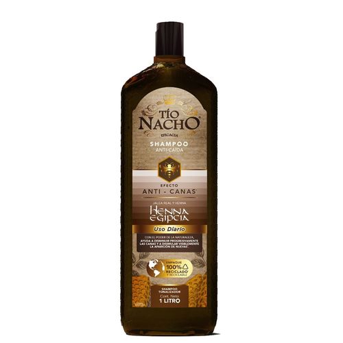 Tío Nacho Shampoo Anti-canas Henna Egipcia