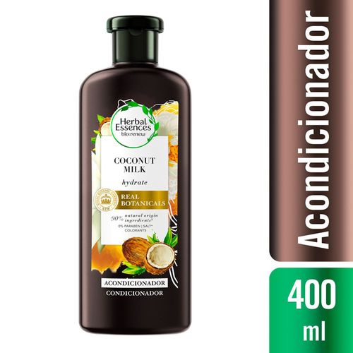 Acondicionador Herbal Essences Coconut Milk - Frasco 400 ML