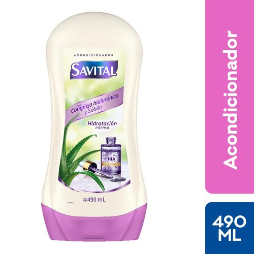 Acondicionador Savital Complejo Hialurónico y Sábila