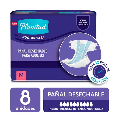 Pañales para Adultos Plenitud Nocturno Talla M