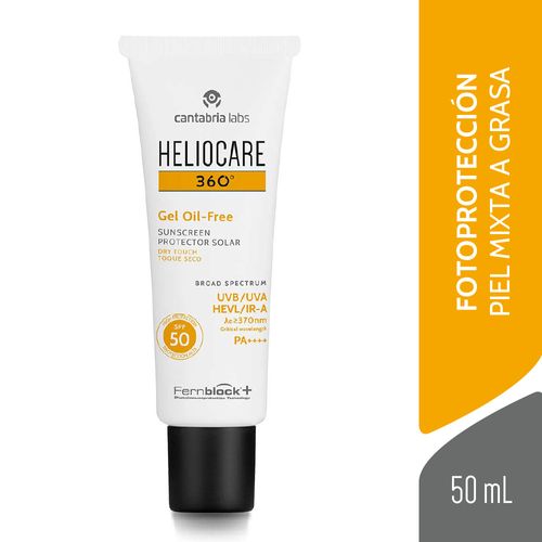 Fotoprotector Heliocare 360° Piel Mixta a Grasa SPF50