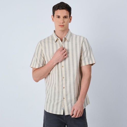 Camisa Stripes Hombre Manga Corta Hypnotic