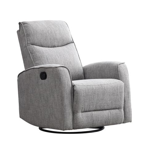 Reclinable Fran 1 Cuerpo Gris Claro