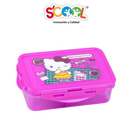 Taper Scool Hellokitty Con Divisin 640Ml