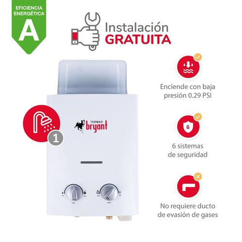 TERMA A GAS 5,5 BRYANT MASTER GLP