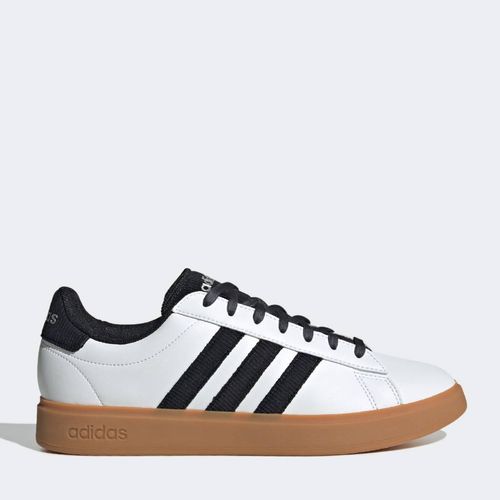 Zapatillas Urbanas Adidas Hombres Ih4804 Grand Court 2.0 Blanco/Negro