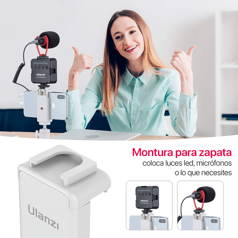 Adaptador-de-Celular-a-Tripode-Ulanzi-St-07-Blanco