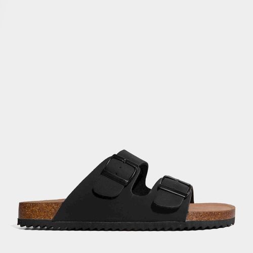 Sandalias Casuales Renzo Renzini Hombres Rrz-I0001 Negro