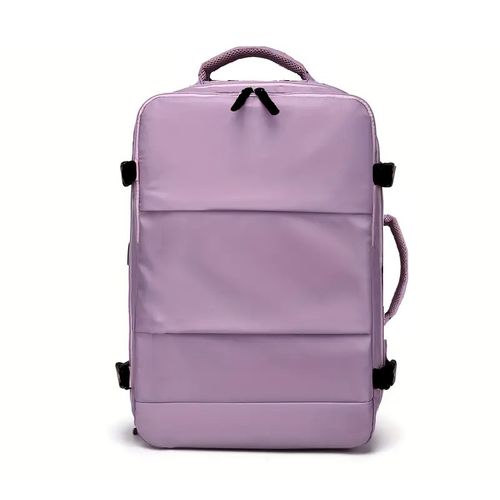 Mochila Viajera Viral Impermeable Tendencia - Morado