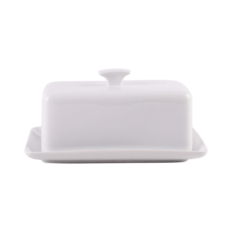 Mantequillero-de-Ceramica-Loza-Blanco-con-Tapa