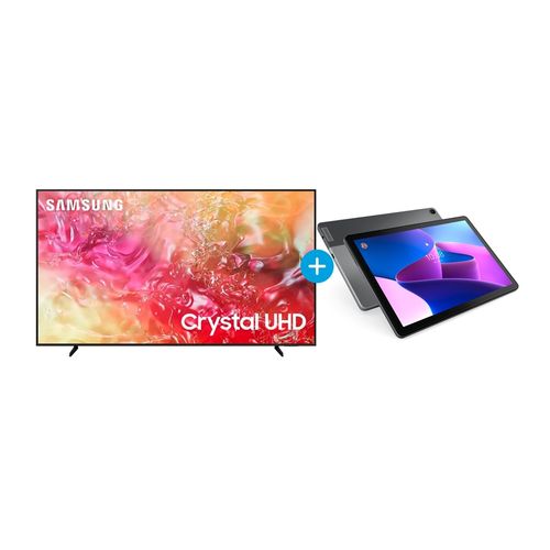 Combo TELEVISOR SAMSUNG 4K ULTRA HD 65"" y Tablet Lenovo Tab M10"