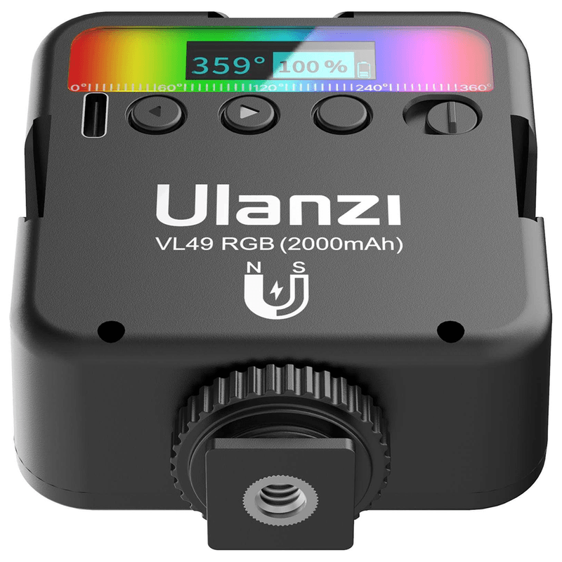 Kit-Luz-Led-Ulanzi-Vl49-RGB-x2-Soporte-U-Rig-Pro-Microfono-Profesional