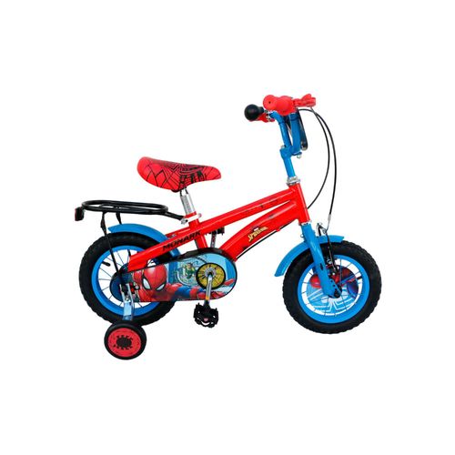Bicicleta Monark Para Niño Aro 12" Spiderman Hero 12" Rojo/Azul
