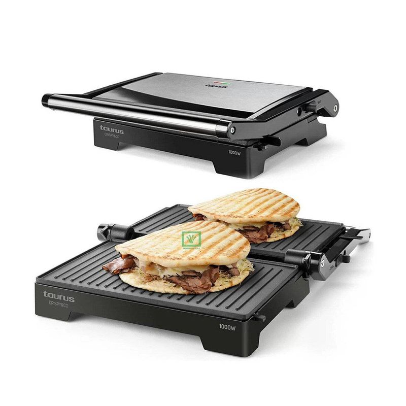 Mini-grill-2-en-1-Taurus-grill---plancha-de-asar-180°