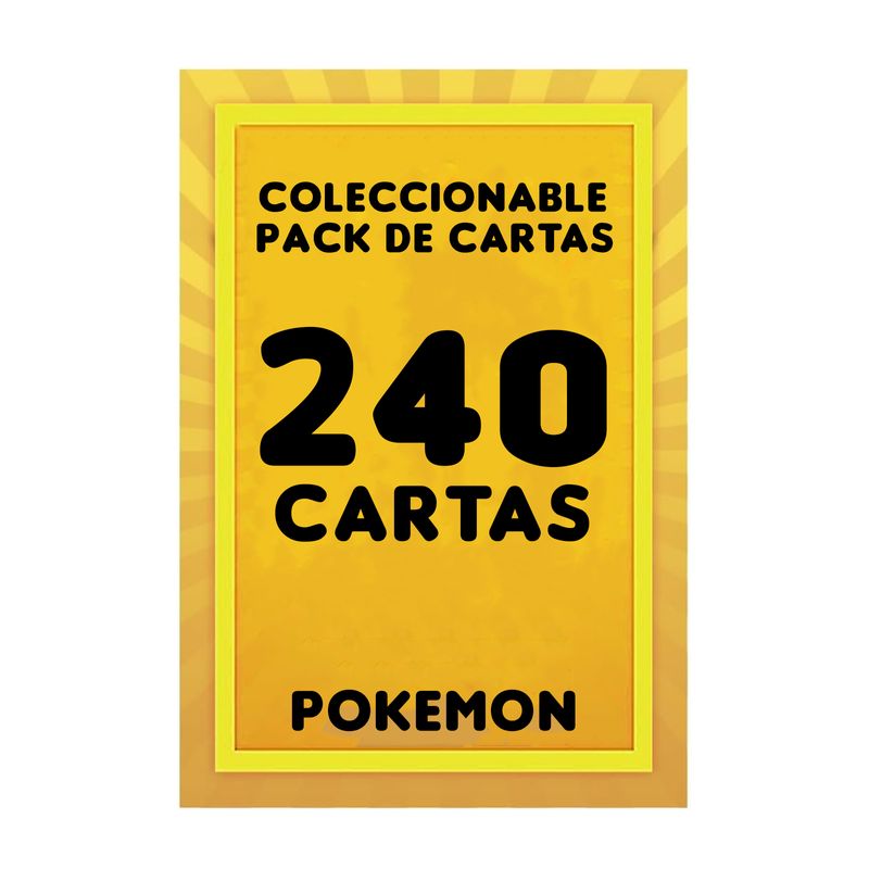 LOTE-240-CARTAS-AL-AZAR-POKEMON-TCG