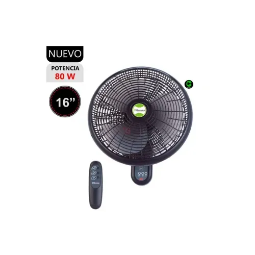 VENTILADOR DE PARED BOSSKO BK-8210PD 80 WATTS CONTROL REMOTO - MEGA IMPORT