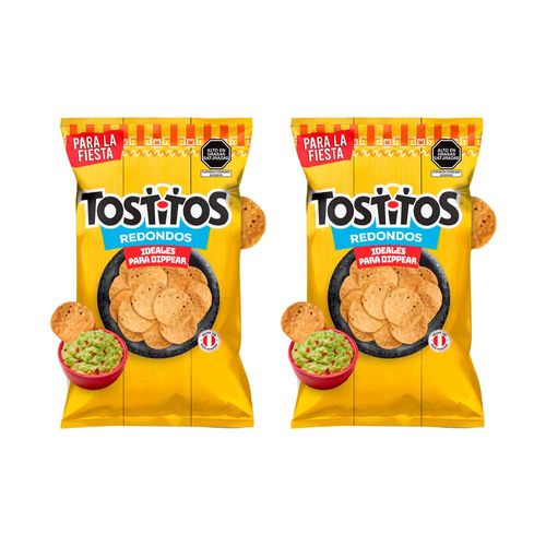 Pack Tortillas de Maíz TOSTITOS Redondos Bolsa 200g x 2un
