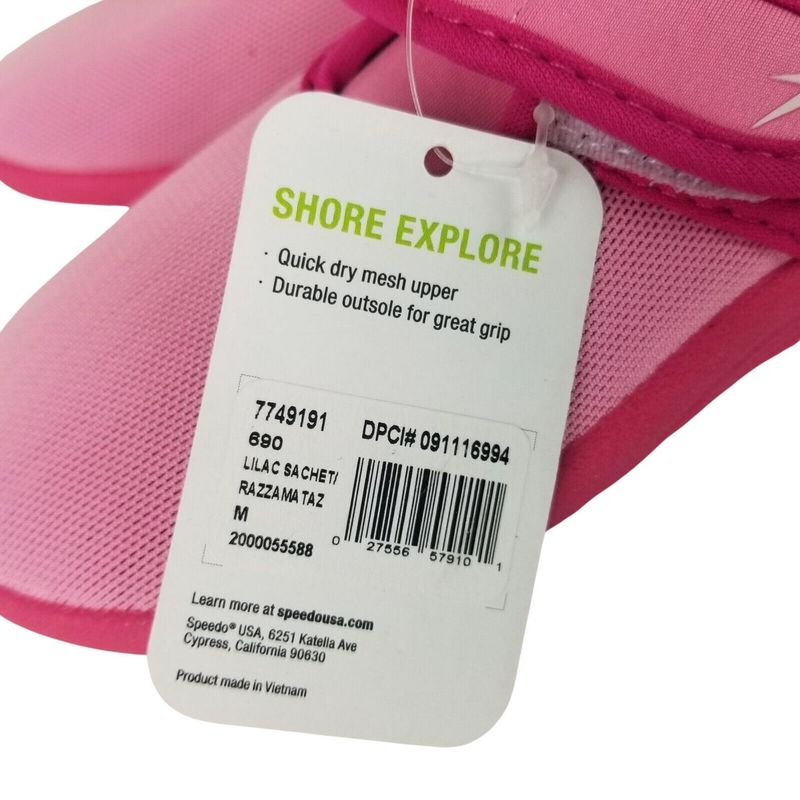 Zapatos-de-agua-o-Aquashoes-Speedo-para-niñas---Rosa-Talla-XL