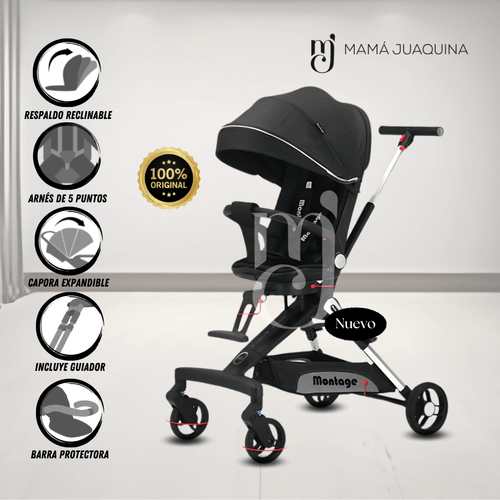 Coche Paseo de Lujo «KOTONE II» Negro
