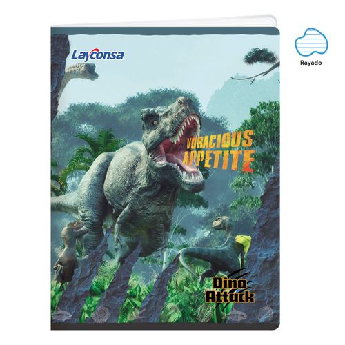 Cuadernos grapados Ray Dino 80H 70gr LAYCONSA