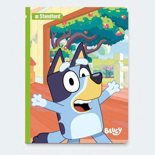 Cuaderno Deluxe 80Hj Bluey Inicial (1X1) STANDFORD