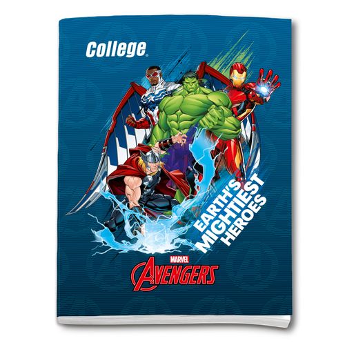 Cuaderno 80Hj Trng Csc Marvel COLLEGE