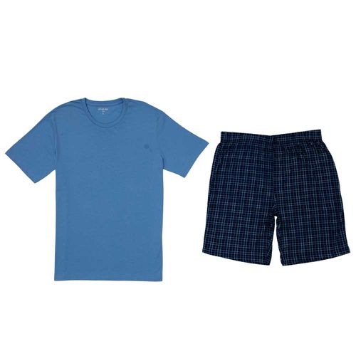 Pijamas Polo + Short Print hombre SINGULAR