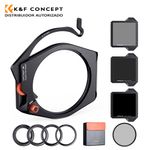 Sistema-de-Portafiltros-Cuadrado-K-F-Concept-X-PRO--CPL-de-95mm---ND8---ND64---ND1000---4-Anillos-Adaptadores--SKU1877