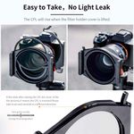 Sistema-de-Portafiltros-Cuadrado-K-F-Concept-X-PRO--CPL-de-95mm---ND8---ND64---ND1000---4-Anillos-Adaptadores--SKU1877