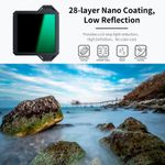 Sistema-de-Portafiltros-Cuadrado-K-F-Concept-X-PRO--CPL-de-95mm---ND8---ND64---ND1000---4-Anillos-Adaptadores--SKU1877