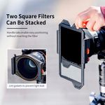 Sistema-de-Portafiltros-Cuadrado-K-F-Concept-X-PRO--CPL-de-95mm---ND8---ND64---ND1000---4-Anillos-Adaptadores--SKU1877