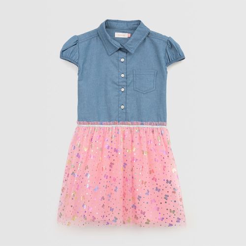 Vestido Para Niña Circus Camisero Tul