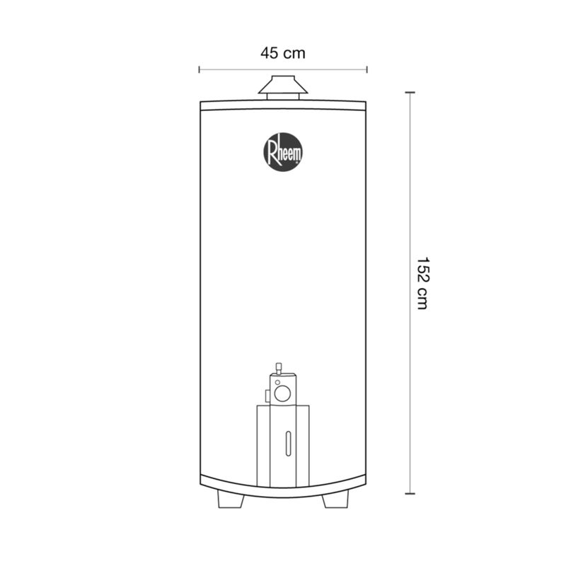 TERMOTANQUE-152L-RHEEM-GN