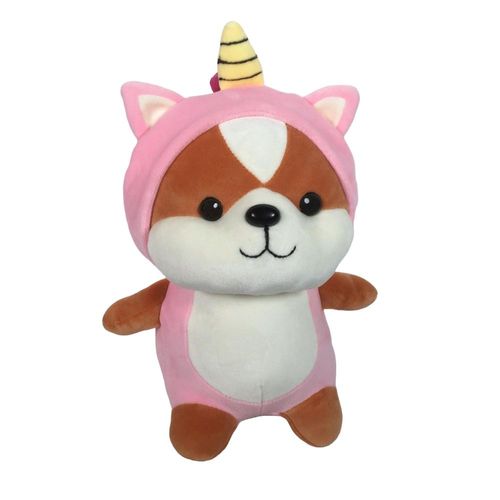 Peluche Coleccion Shibainu Disfraz Kisses Unicornio