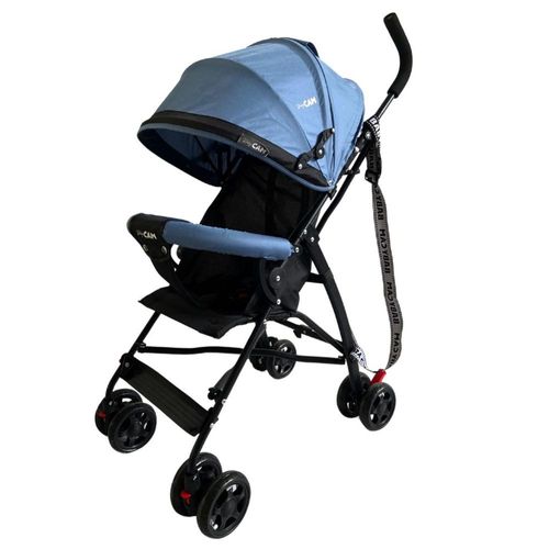 Coche Bastón Atenas Baby Cam Azul