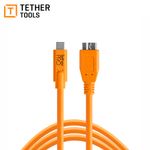 CABLE-TETHER-TOOLS-USB-C-TO-30-MICRO-B--CUC3315-ORG-