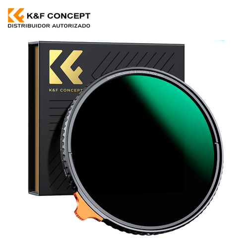 FILTRO K&F CONCEPT BLACK MIST 1/4 & ND2-400 77MM