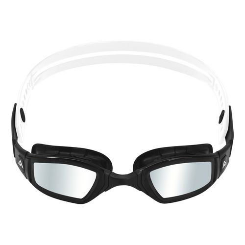 LENTES NINJA / NEGRO - BLANCO / SILVER TITANIUM MIRRORED