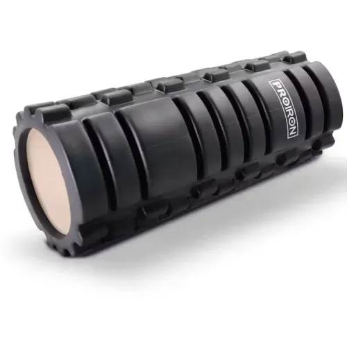 RODILLO DE ESPUMA FOAM ROLLER NEGRO PARA MASAJE