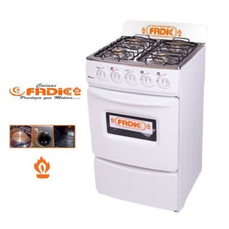 Cocina-con-respaldar-y-Horno-20-Sami-4H-Blanco