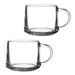 Juego-de-2-Tazas-de-Vidrio-Rectas-con-Mango-Transparente