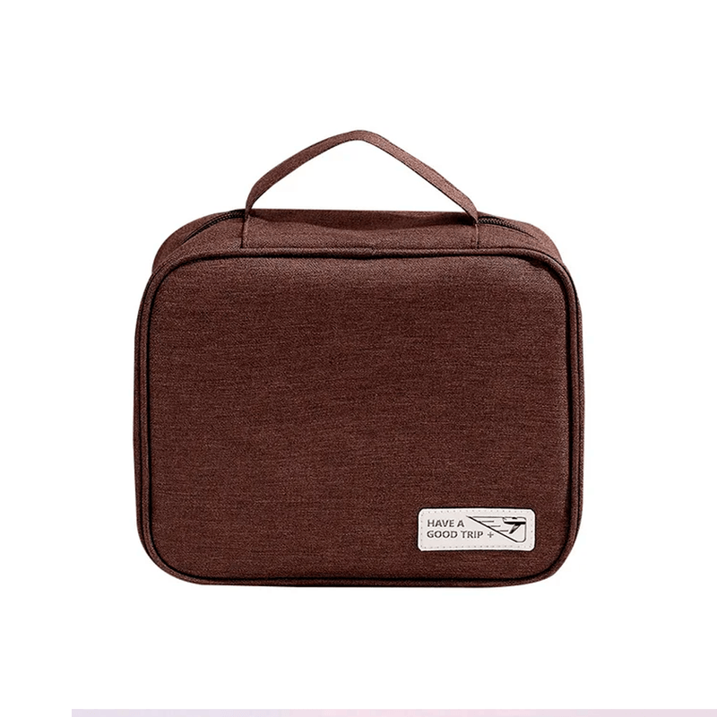 Neceser-de-Maquillaje-Organizador-Bolsa-Aseo-con-Asa-Marron