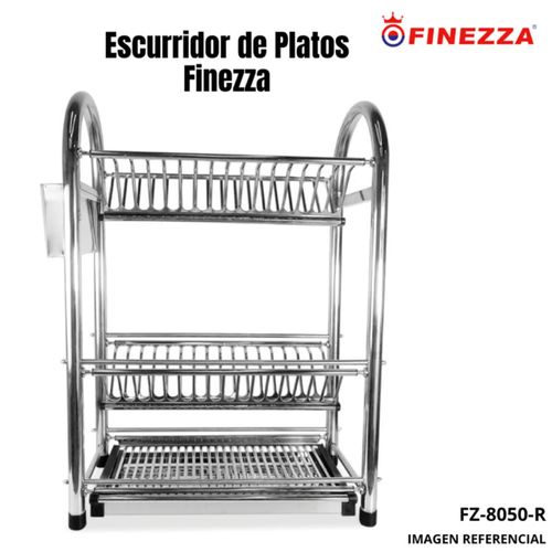 Escurridor de Platos de Acero Inoxidable FZ-8050-R