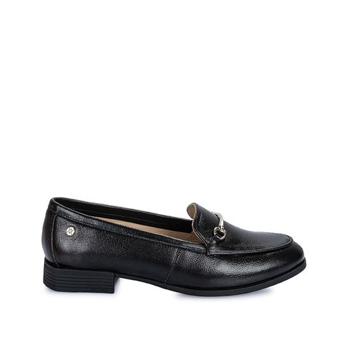 Zapato Mocasín Casual LE-2415B Negro Viale Cuero