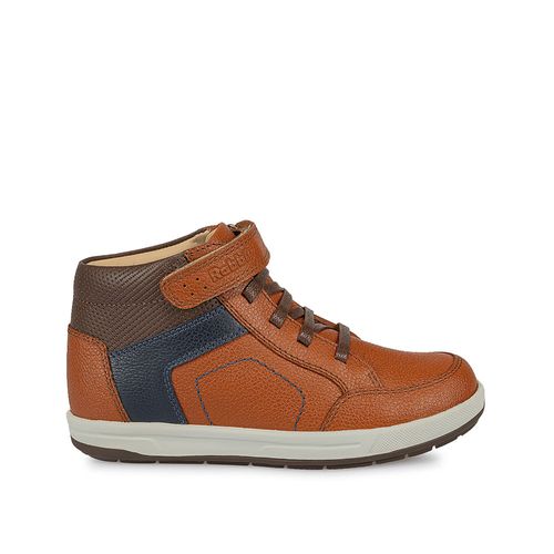 Botin Derby Casual ANGEL-084 Cobre Rabbit Cuero