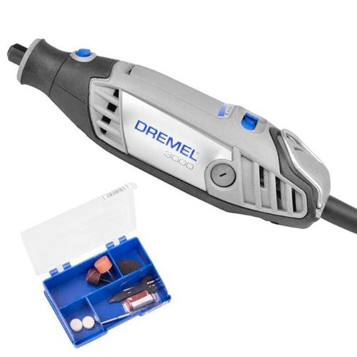 Minitorno DREMEL 3000 KIT 10 ACCESORIOS F013.300.0PC-000