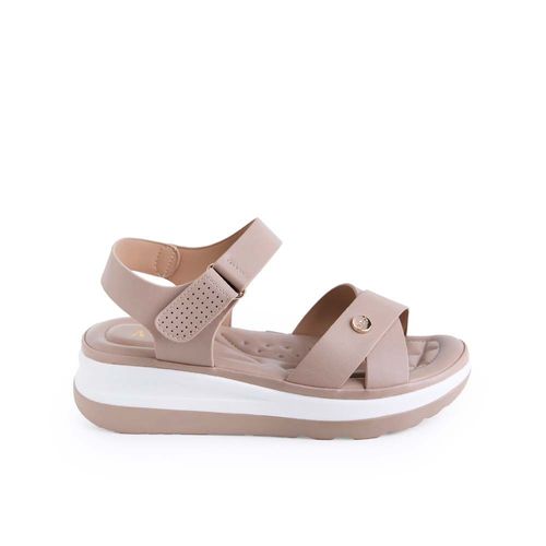 Sandalia D'orsay Casual ANA-2514 Beige ADV