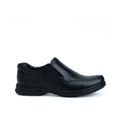 Zapato Escolar Mocasín Casual PEPE-2507 NEGRO Rabbit Cuero