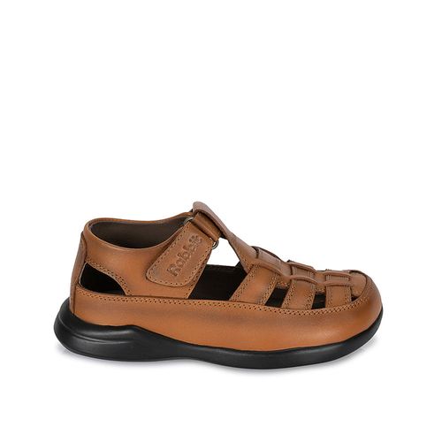 Sandalia Franciscana Casual LIAM-014 K Natural Rabbit Cuero