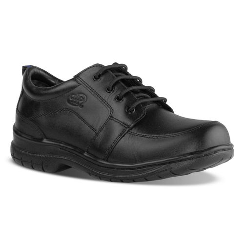 ZAPATO ESCOLAR LALO NEGRO PARA NIÑO HUSH PUPPIES